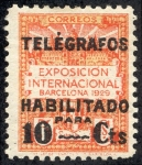 Sellos del Mundo : Europa : Espaa : Ayuntamiento de Barcelona (Telégrafos)