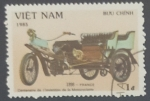 Stamps : Asia : Vietnam :  1898 Tricycle, Francia