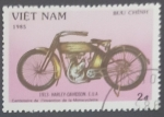 Stamps : Asia : Vietnam :  1913 Harley Davidson, USA