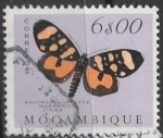 Stamps Mozambique -  mariposas