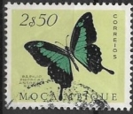 sello : Africa : Mozambique : mariposas