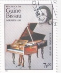 Stamps : Africa : Guinea_Bissau :  F.Chopín-músico