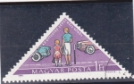 Stamps Hungary -  seguridad vial