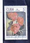 Sellos del Mundo : America : Cuba : FLORES-dia de la madre