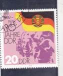 Stamps Germany -  30 Aniversario DDR