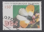 Stamps Benin -  Anthocharis cardamines