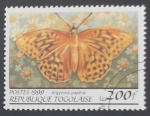 Stamps Togo -  Argynnis paphia