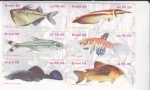 Stamps : America : Brazil :  peces