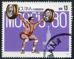 Sellos de America - Cuba -  Moscú '80