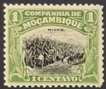 Stamps : Africa : Mozambique :  Campo de Maiz
