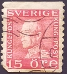Stamps : Europe : Sweden :  Rey Gustaf V