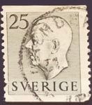 Stamps : Europe : Sweden :  Rey Gustaf VI Adolf