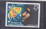 Stamps Equatorial Guinea -  NAVIDAD'80