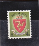 Stamps : Europe : Isle_of_Man :  Escudo de Armas