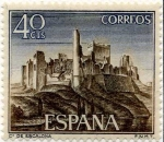 Stamps Spain -  Castillo de Escalona