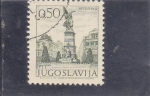 Stamps Yugoslavia -  monumento