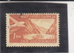 Stamps Yugoslavia -  transportes fluviales