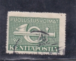 Stamps : Europe : Finland :  corneta de correos