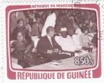 Stamps Guinea -  Africa en Marcha