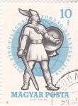Stamps Hungary -  guerrero