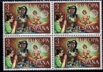 Stamps Spain -  1976 B4 Europa serie 17 Edifil 2316