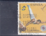 Stamps : Europe : Spain :  IX COPA EUROPEA GIMNASIA MASCULINA(50)