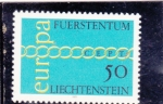 Stamps Liechtenstein -  EUROPA CEPT
