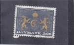 Sellos de Europa - Dinamarca -  Escudo de Armas