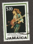 Stamps Jamaica -  887 - 50 Anivº del nacimiento de Bob Marley