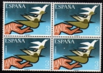 Stamps Spain -  1976 B4 Asociacion Invalidos Civiles Edifil 2378