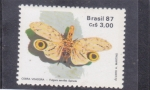 Stamps Brazil -  Mariposa