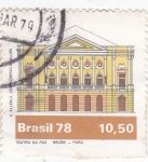 Stamps Brazil -  teatro de Paz-Belem