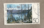 Stamps Germany -  Walcensee por Lovis Corinth