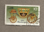 Stamps Germany -  Carrozas de época