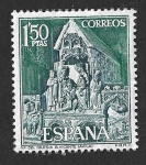 Stamps Spain -  Edif1877 - Iglesia de San Vicente