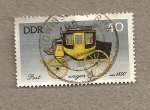 Stamps Germany -  Carrozas de época