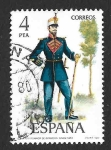 Stamps Spain -  Edif2384 - Tambor Mayor de Infantería de Línea