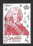 Stamps Spain -  Edif2496 - Felipe V de España