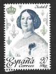 Sellos de Europa - Espa�a -  Edif2502 - Isabel II de España
