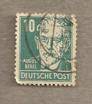 Stamps Germany -  August Bebel