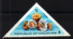 Stamps Maldives -  Flores