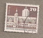 Stamps Germany -  Viejo ayuntamiento de Leipzig