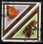 Stamps Benin -  serie- Minerales