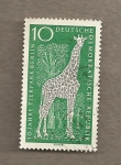 Sellos de Europa - Alemania -  Girafa del zoo de Berlín