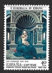 Stamps Spain -  Edif2779 - Festival Cultural Europeo. Europalia´85. Conjunta con Bélgica