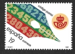 Stamps Spain -  Edif2906 - I Aniversario de la Implantación del Código Postal