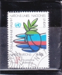 Stamps ONU -  PRACTICA LA TOLERANCIA