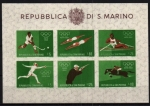 Stamps San Marino -  Juegos Olímpicos- Roma