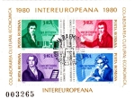 Sellos de Europa - Rumania -  InterEuropa - Ludwig van Beethoven (1770-1827)
