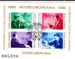 Sellos de Europa - Rumania -  InterEuropa - George Enescu (1881-1955)